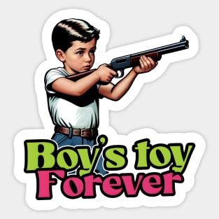 Boy's Toy Sticker